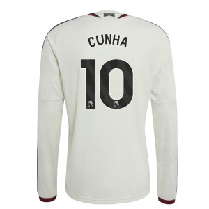 2026-2027 Man Utd Long Sleeve Third Shirt (Cunha 10)