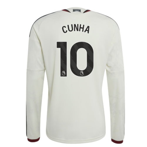 2026-2027 Man Utd Long Sleeve Third Shirt (Cunha 10)