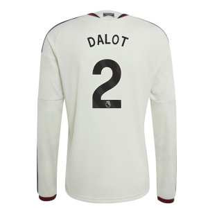 2026-2027 Man Utd Long Sleeve Third Shirt (Dalot 2)