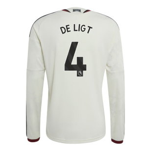 2026-2027 Man Utd Long Sleeve Third Shirt (De Ligt 4)