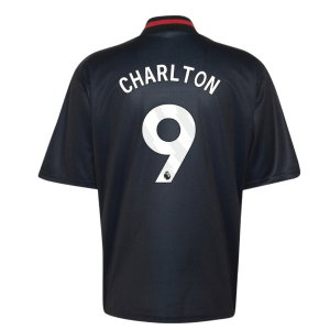 2026-2027 Man Utd Street Jersey (Black) (Charlton 9)