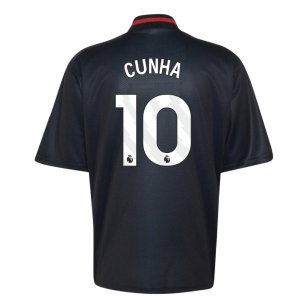 2026-2027 Man Utd Street Jersey (Black) (Cunha 10)