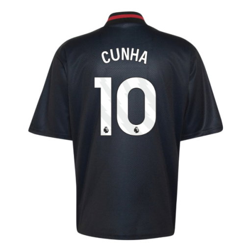 2026-2027 Man Utd Street Jersey (Black) (Cunha 10)