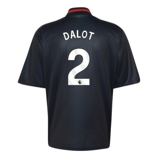 2026-2027 Man Utd Street Jersey (Black) (Dalot 2)