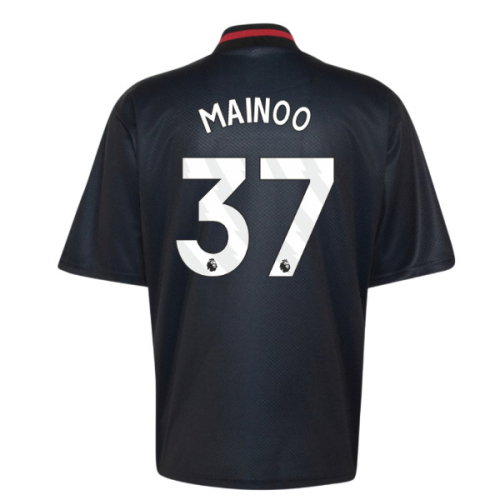 2026-2027 Man Utd Street Jersey (Black) (Mainoo 37)
