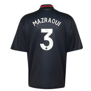 2026-2027 Man Utd Street Jersey (Black) (Mazraoui 3)