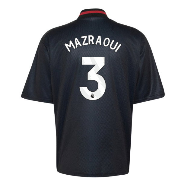 2026-2027 Man Utd Street Jersey (Black) (Mazraoui 3)