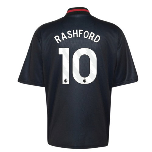 2026-2027 Man Utd Street Jersey (Black) (Rashford 10)
