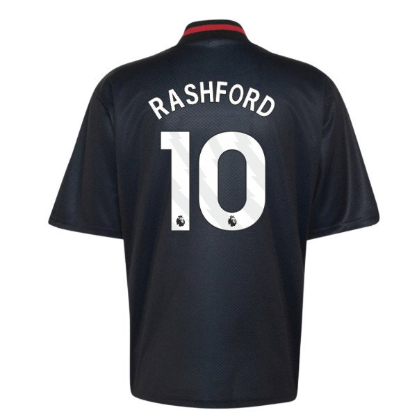 2026-2027 Man Utd Street Jersey (Black) (Rashford 10)
