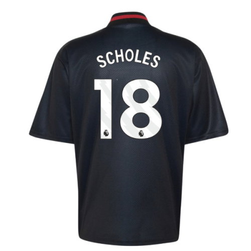 2026-2027 Man Utd Street Jersey (Black) (Scholes 18)