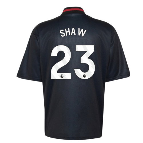 2026-2027 Man Utd Street Jersey (Black) (Shaw 23)