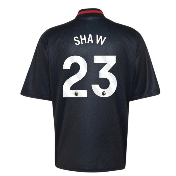 2026-2027 Man Utd Street Jersey (Black) (Shaw 23)