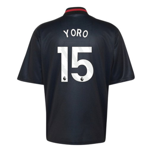 2026-2027 Man Utd Street Jersey (Black) (Yoro 15)