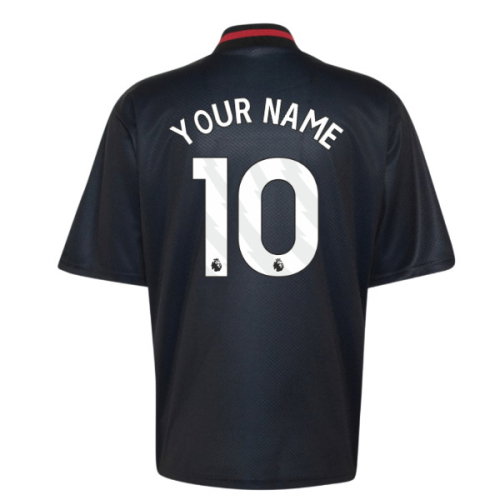 2026-2027 Man Utd Street Jersey (Black) (Your Name)