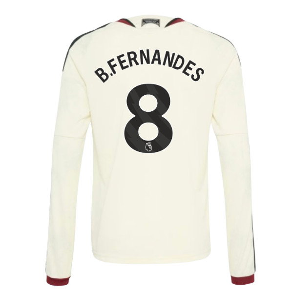 2026-2027 Man Utd Third Long Sleeve Shirt (Kids) (B.Fernandes 8)