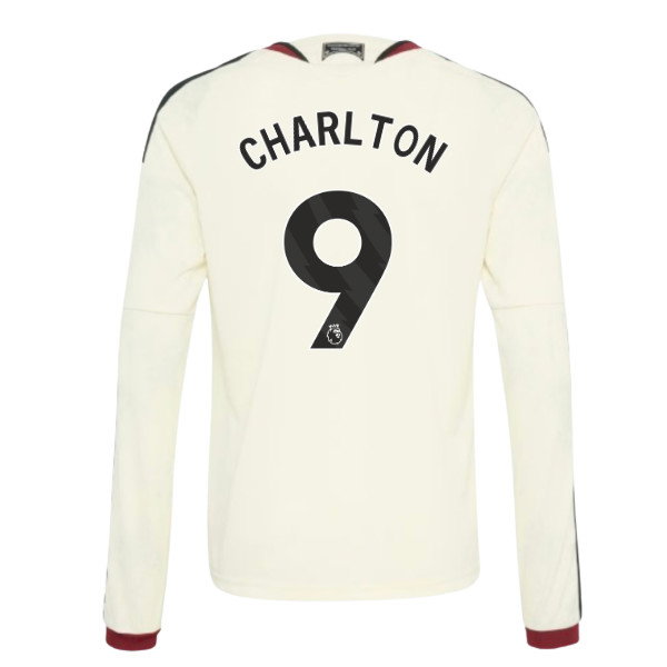 2026-2027 Man Utd Third Long Sleeve Shirt (Kids) (Charlton 9)