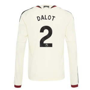 2026-2027 Man Utd Third Long Sleeve Shirt (Kids) (Dalot 2)