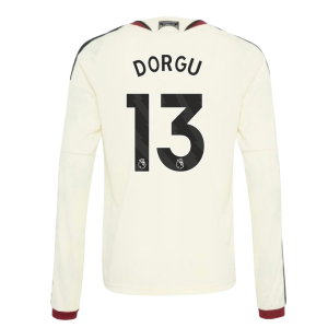 2026-2027 Man Utd Third Long Sleeve Shirt (Kids) (Dorgu 13)