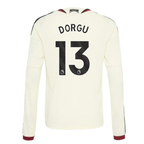 2026-2027 Man Utd Third Long Sleeve Shirt (Kids) (Dorgu 13)