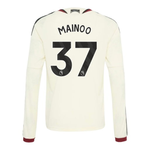 2026-2027 Man Utd Third Long Sleeve Shirt (Kids) (Mainoo 37)