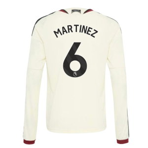 2026-2027 Man Utd Third Long Sleeve Shirt (Kids) (Martinez 6)