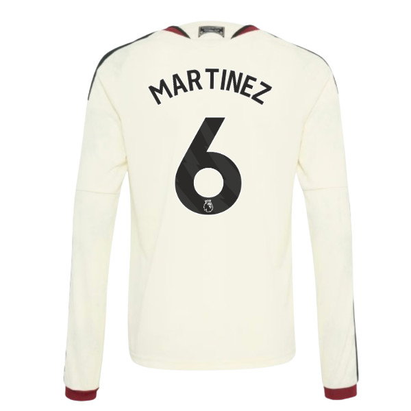 2026-2027 Man Utd Third Long Sleeve Shirt (Kids) (Martinez 6)