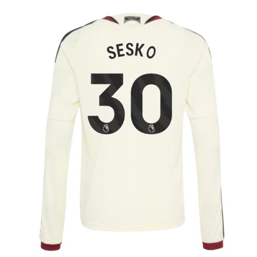 2026-2027 Man Utd Third Long Sleeve Shirt (Kids) (Sesko 30)