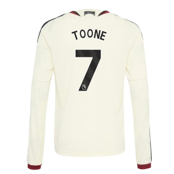 2026-2027 Man Utd Third Long Sleeve Shirt (Kids) (Toone 7)