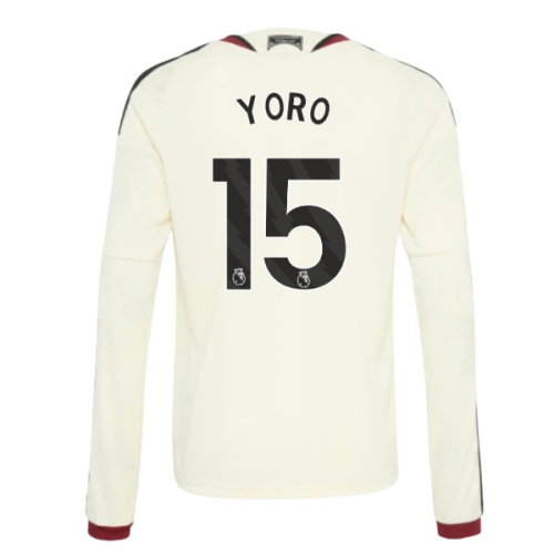 2026-2027 Man Utd Third Long Sleeve Shirt (Kids) (Yoro 15)