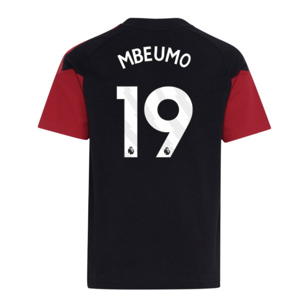 2026-2027 Man Utd Tiro Training Tee (Black) - Kids (Mbeumo 19)
