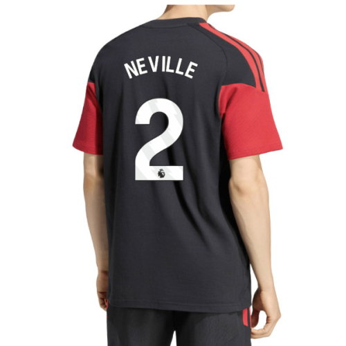 2026-2027 Man Utd Tiro Training Tee (Black) (Neville 2)