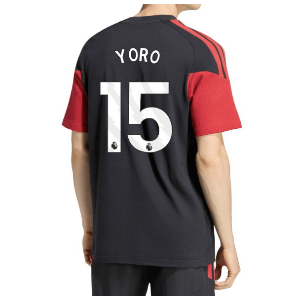 2026-2027 Man Utd Tiro Training Tee (Black) (Yoro 15)