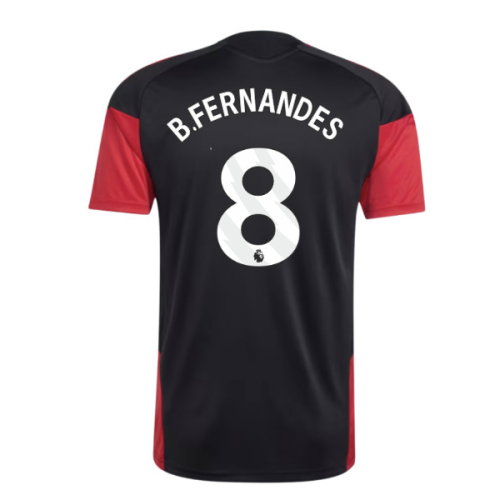 2026-2027 Man Utd Training Jersey (Black) (B.Fernandes 8)
