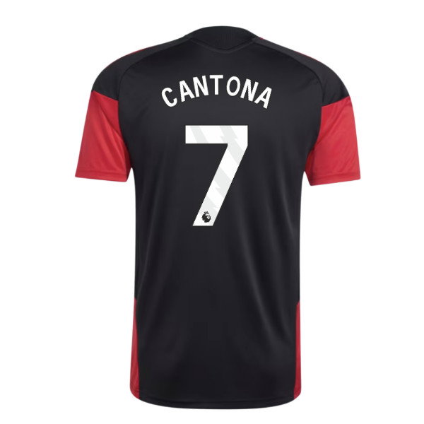 2026-2027 Man Utd Training Jersey (Black) (Cantona 7)