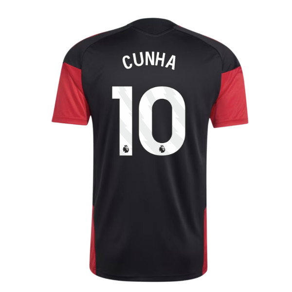 2026-2027 Man Utd Training Jersey (Black) (Cunha 10)