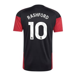 2026-2027 Man Utd Training Jersey (Black) (Rashford 10)
