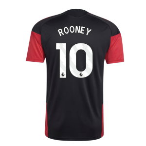 2026-2027 Man Utd Training Jersey (Black) (Rooney 10)