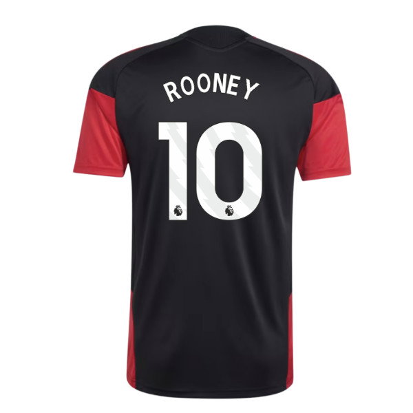2026-2027 Man Utd Training Jersey (Black) (Rooney 10)