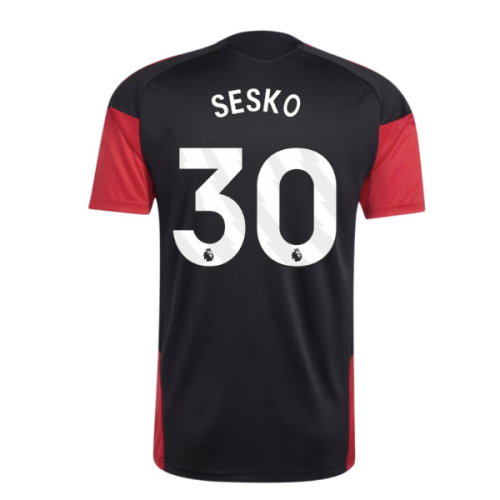 2026-2027 Man Utd Training Jersey (Black) (Sesko 30)