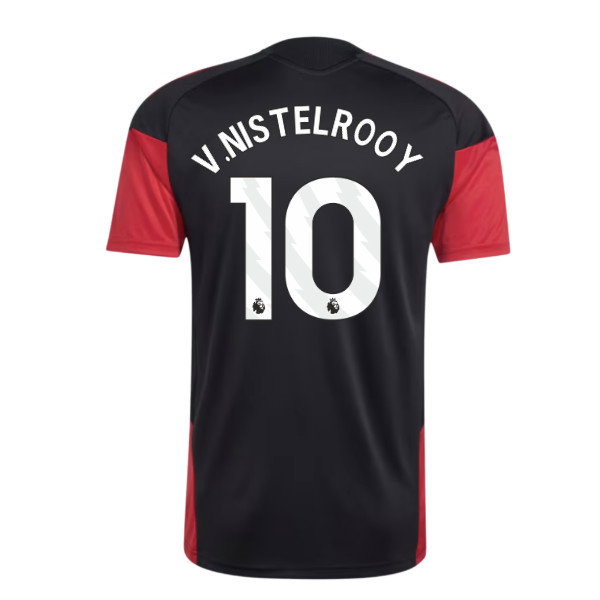 2026-2027 Man Utd Training Jersey (Black) (V.Nistelrooy 10)