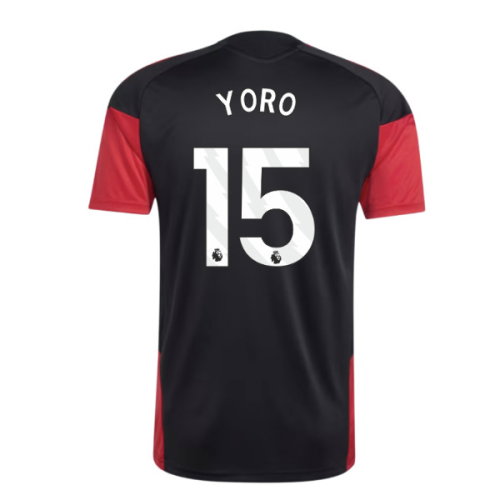 2026-2027 Man Utd Training Jersey (Black) (Yoro 15)