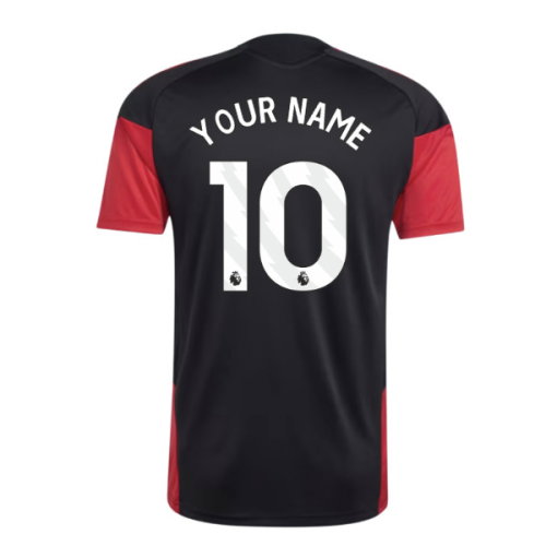 2026-2027 Man Utd Training Jersey (Black) (Your Name)