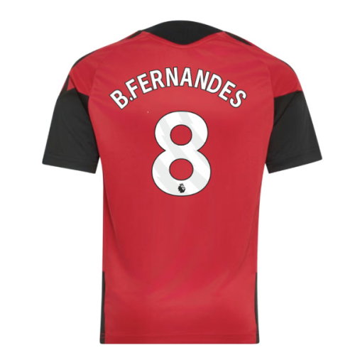 2026-2027 Man Utd Training Jersey (Red) - Kids (B.Fernandes 8)