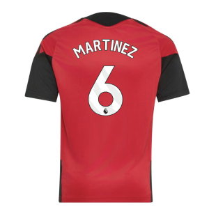 2026-2027 Man Utd Training Jersey (Red) - Kids (Martinez 6)