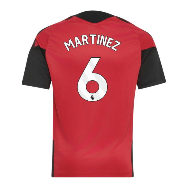 2026-2027 Man Utd Training Jersey (Red) - Kids (Martinez 6)
