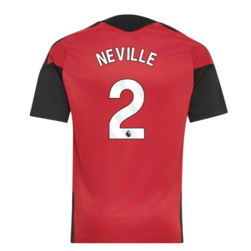 2026-2027 Man Utd Training Jersey (Red) - Kids (Neville 2)
