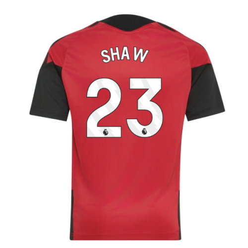 2026-2027 Man Utd Training Jersey (Red) - Kids (Shaw 23)