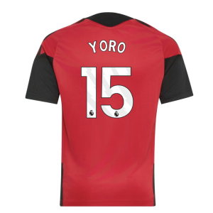 2026-2027 Man Utd Training Jersey (Red) - Kids (Yoro 15)