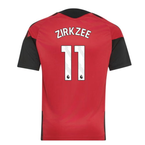 2026-2027 Man Utd Training Jersey (Red) - Kids (Zirkzee 11)