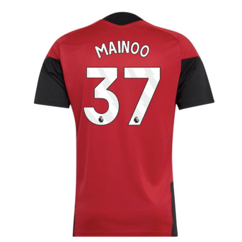 2026-2027 Man Utd Training Jersey (Red) (Mainoo 37)